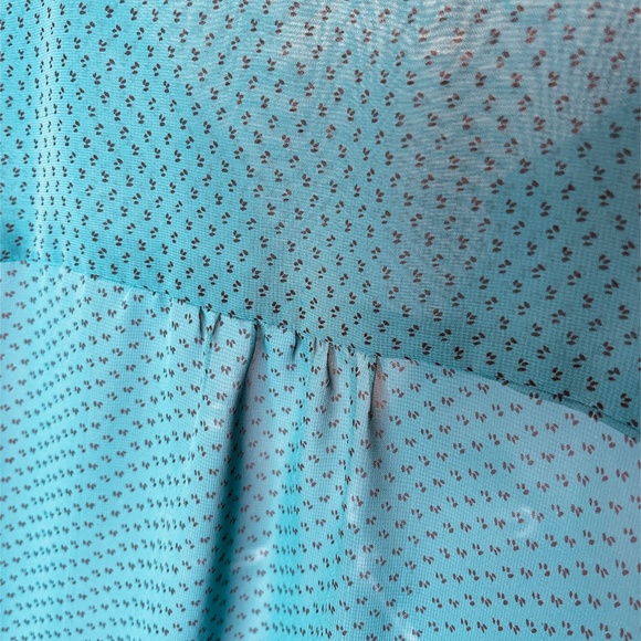 Old Navy blouse Teal Small - Picture 5 of 6